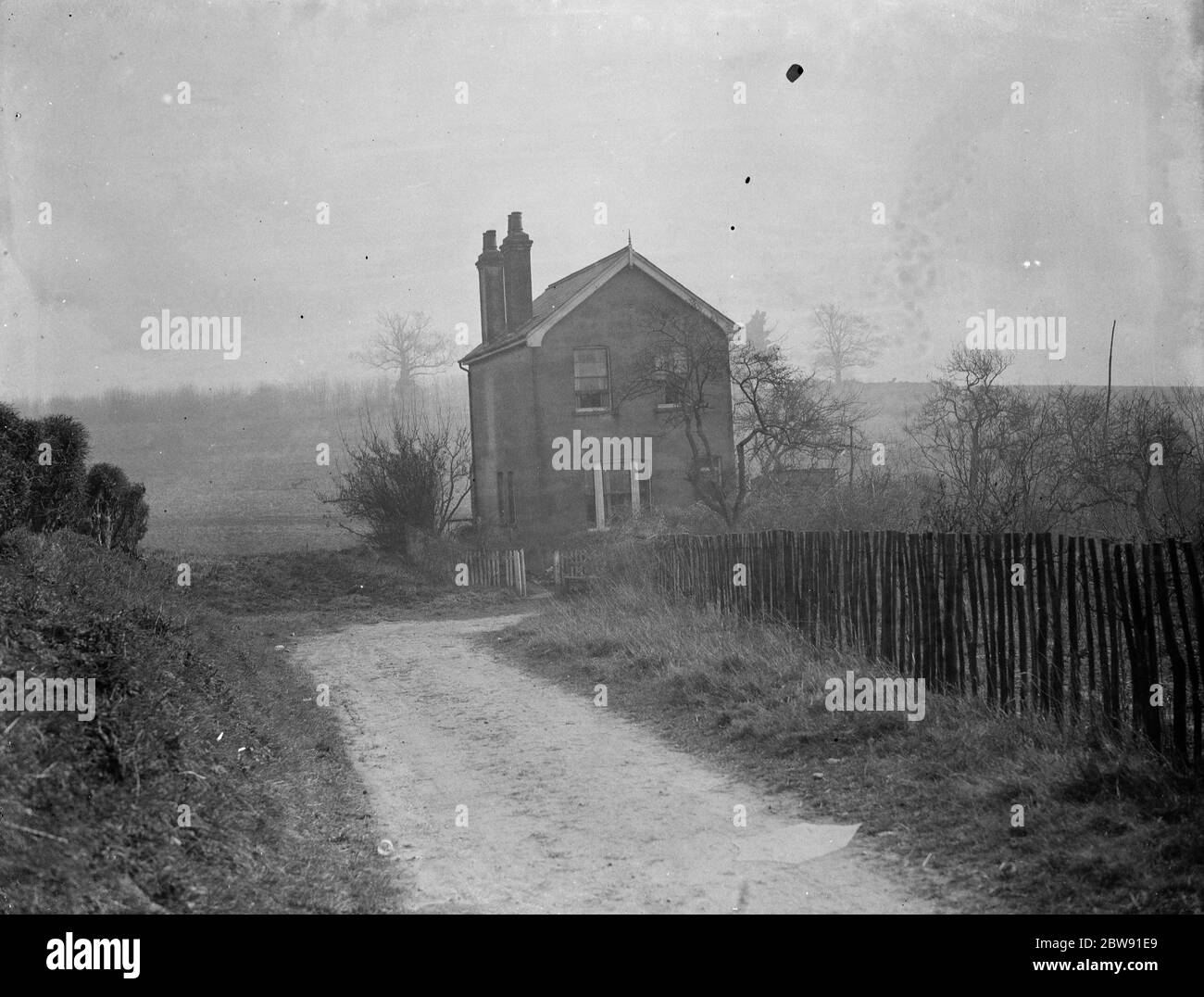 House at Marling Cross . Kent . 1938 Stock Photo Alamy