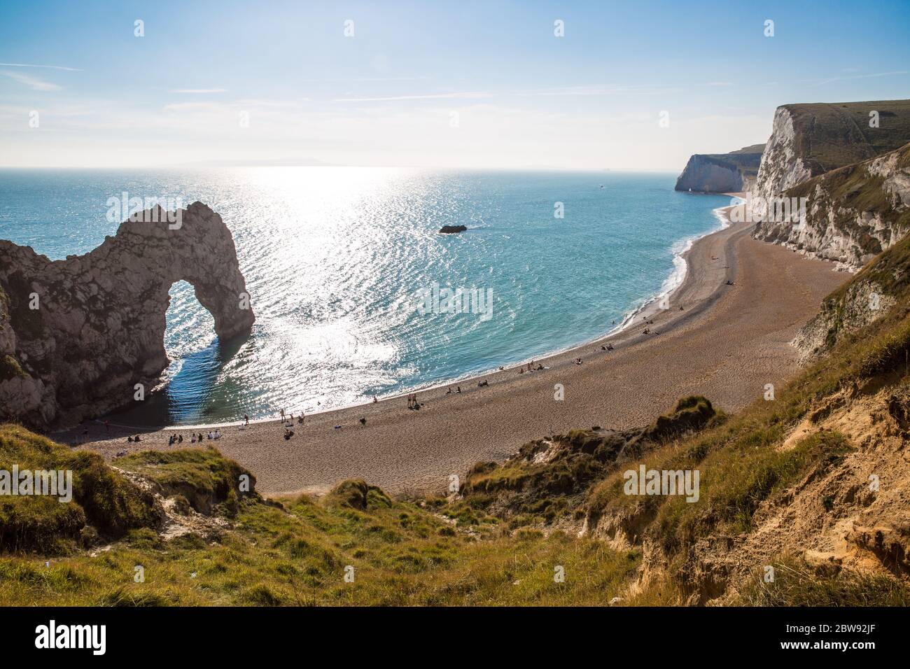 Durdle Door, Dorset UK Stock Photo