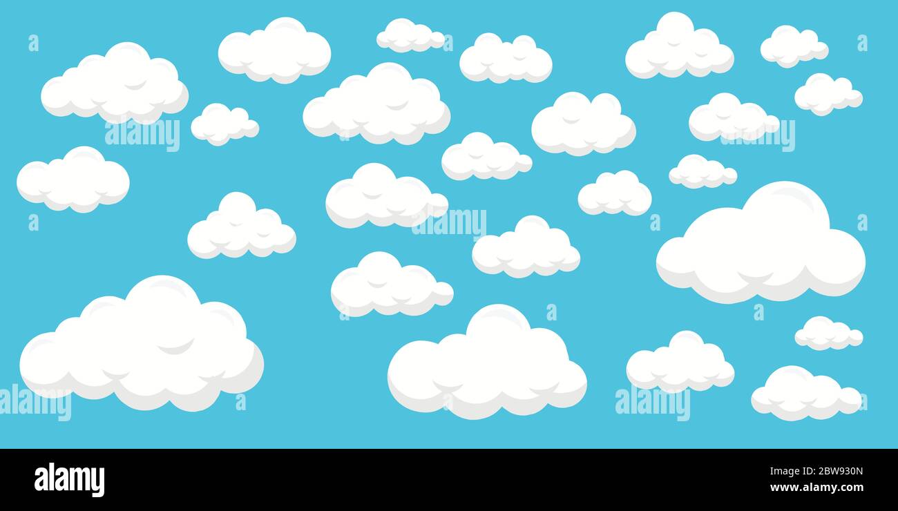 Set of clouds on blue background, flat design - editable vector illustration Stock Vector Image & Art - Alamy Set of clouds on blue background, flat design - editable vector illustration Stock Vector Image & Art - Alamy