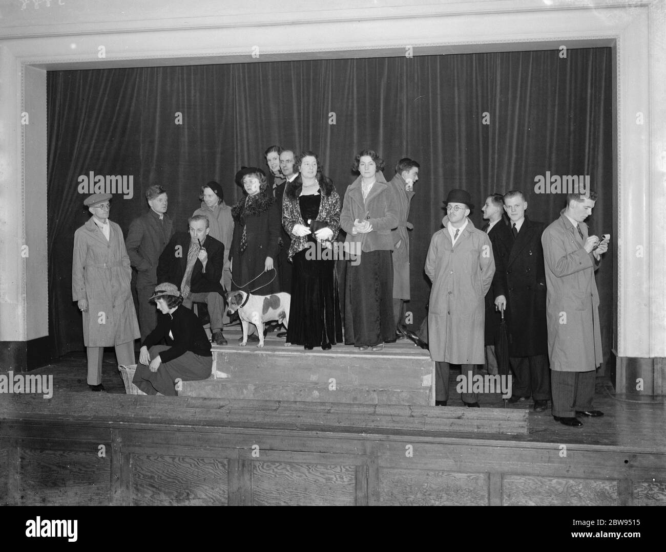 Children from the Central School in Sidcup , Kent , performing the play ' Pygmalion ' . 1937 Stock Photo