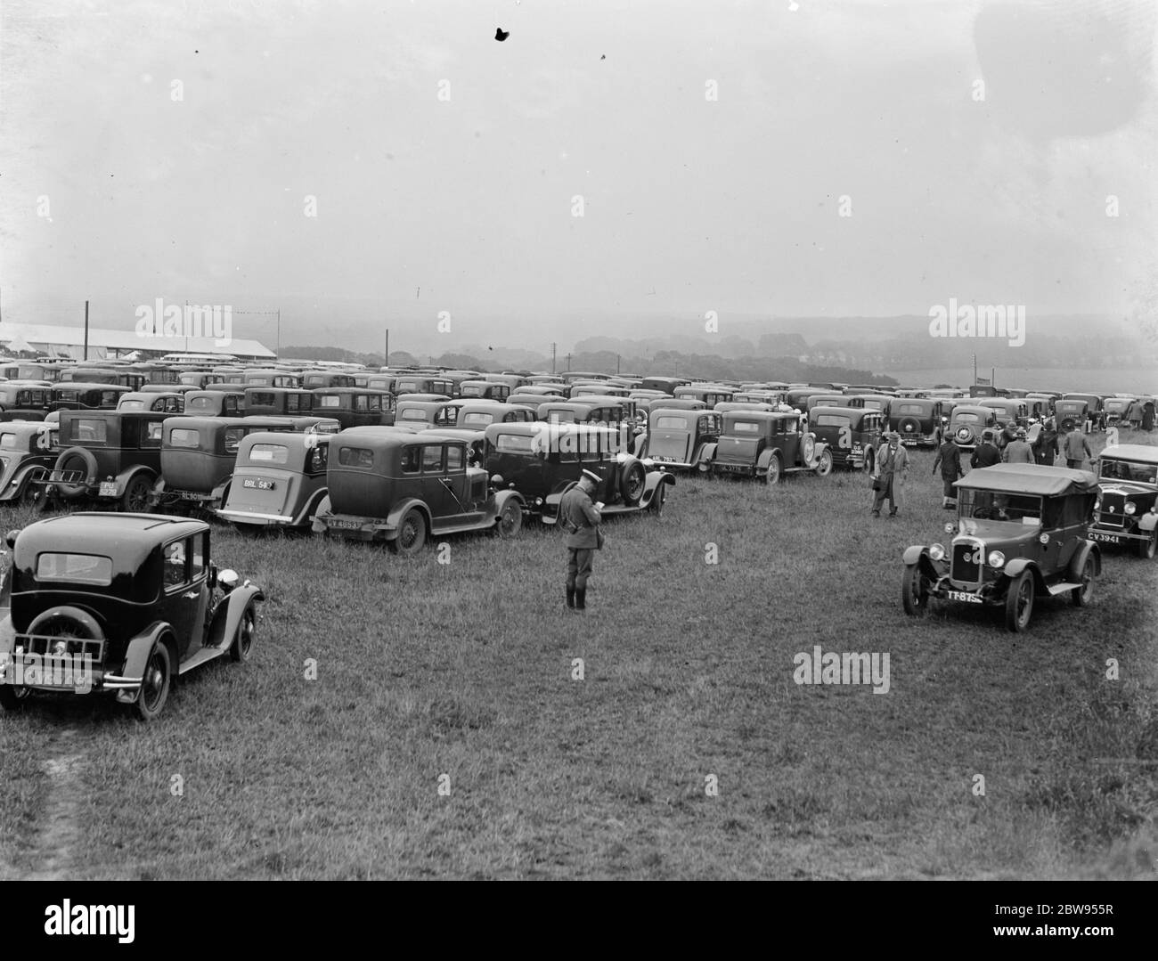Cars Parked In Field Car High Resolution Stock Photography And Images Alamy