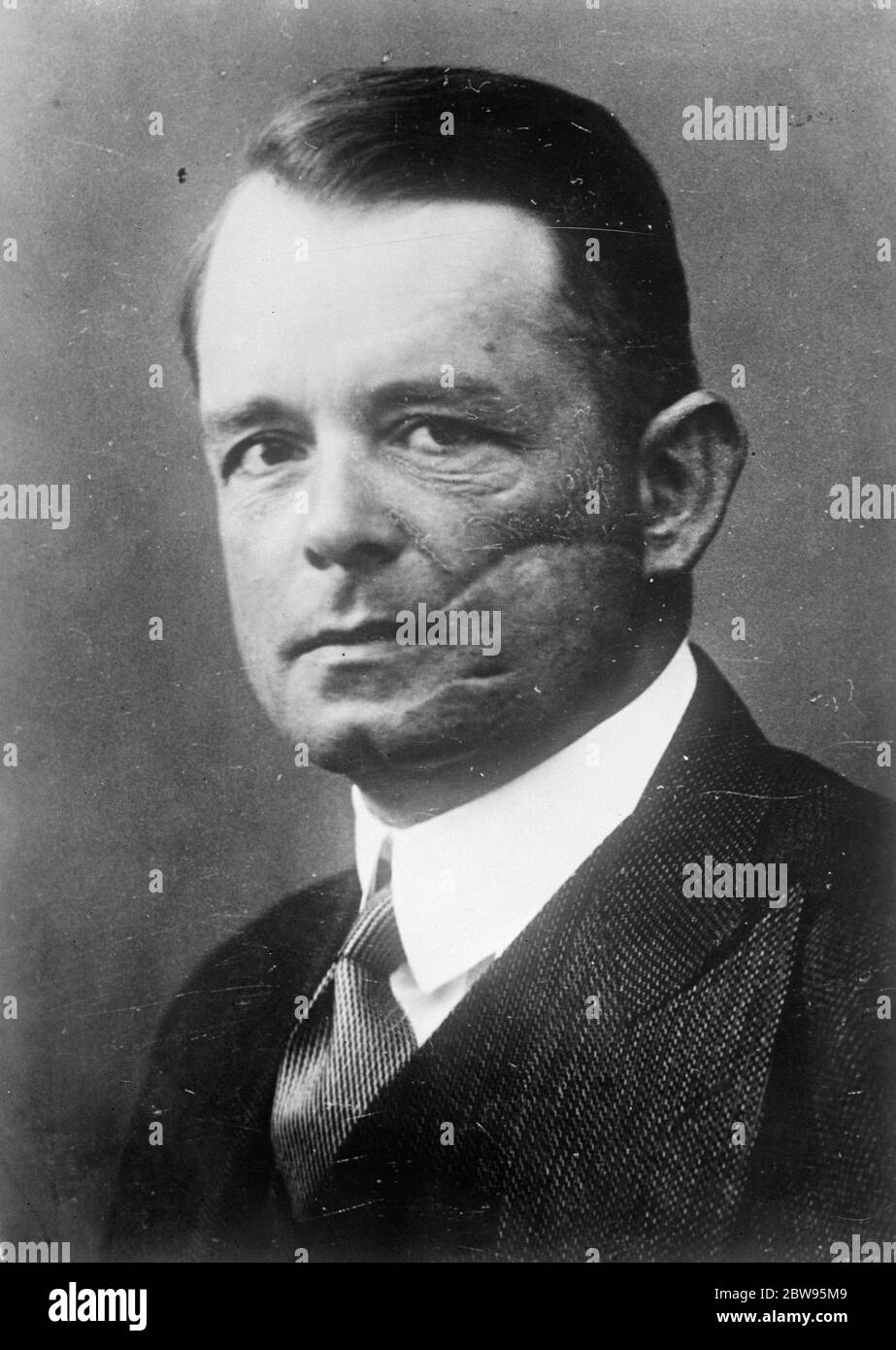 Prussian finance minister dismissed under new regime . Herr Otto Klepper , the Prussian Minister of finance , who is among the ministers of the Prussian Cabinet to be dismissed by Herr von Papen , under the new regime of military dictatorship in Prussia . 21 July 1932 Stock Photo