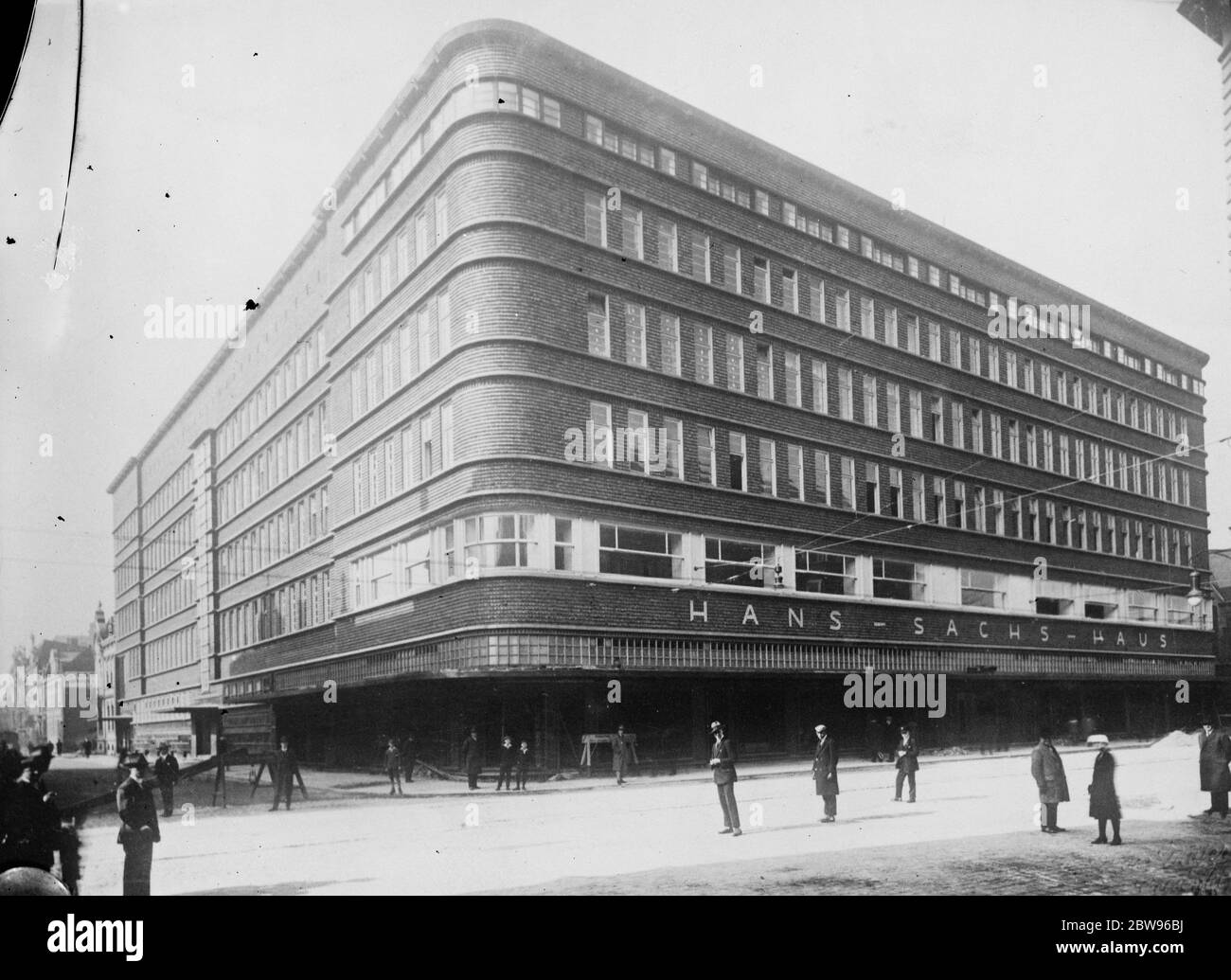 Hans Sachs office in Berlin . 1932 Stock Photo