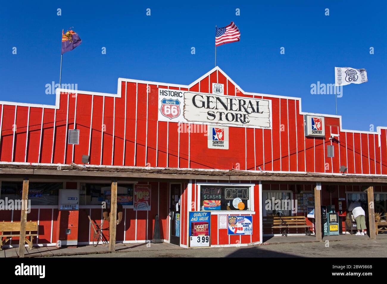 General Store, Seligman, Route 66, Arizona, USA Stock Photo Alamy