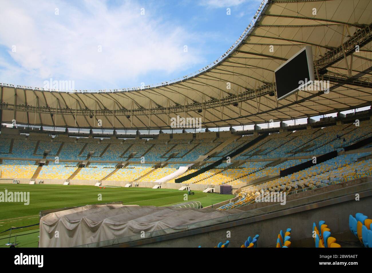Estádio Jornalista Mário Filho Maracana stadium, Rio de Janeiro, Brazil Stock Photo