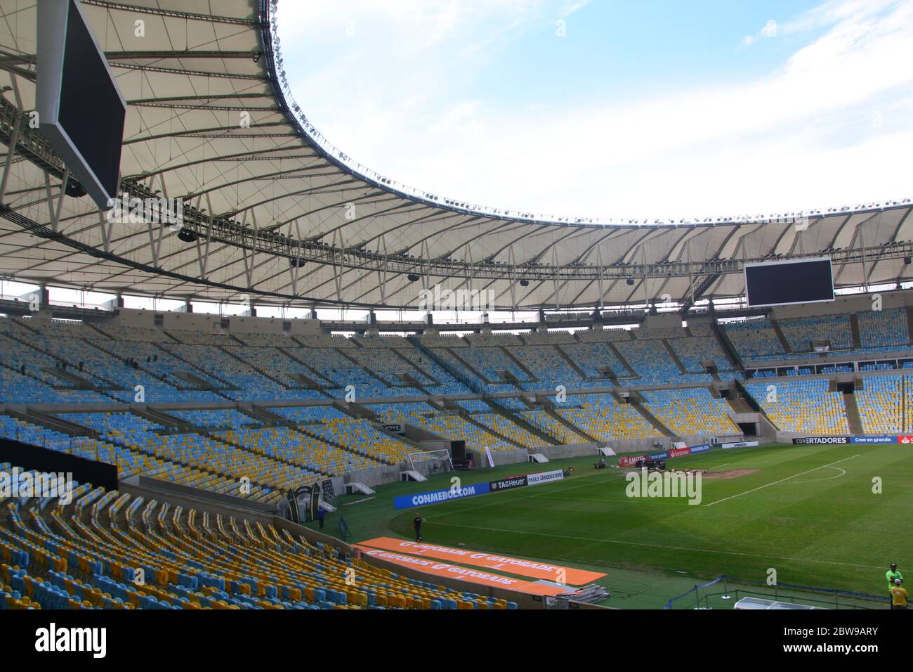 Estádio Jornalista Mário Filho Maracana stadium, Rio de Janeiro, Brazil Stock Photo