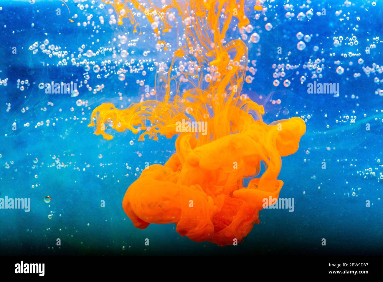 Abstract background from dense paint dissolve in water Stock Photo Alamy