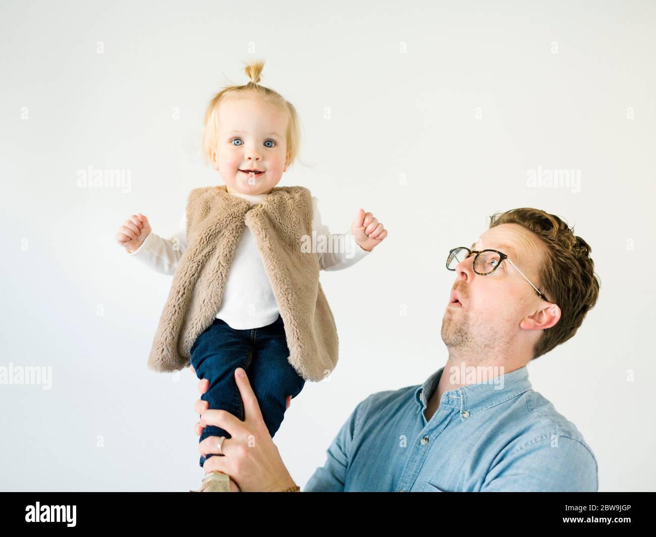 Father with preschool age child hi-res stock photography and images - Alamy