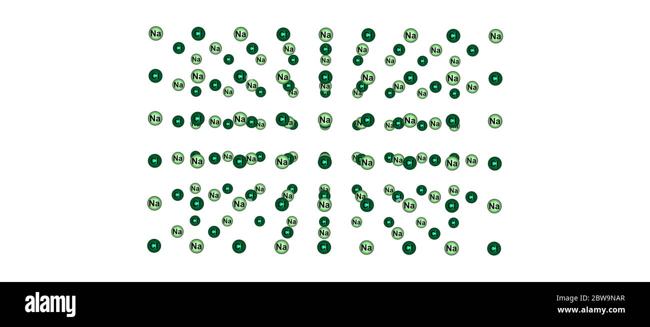 Sodium chloride is an ionic compound with the chemical formula NaCl