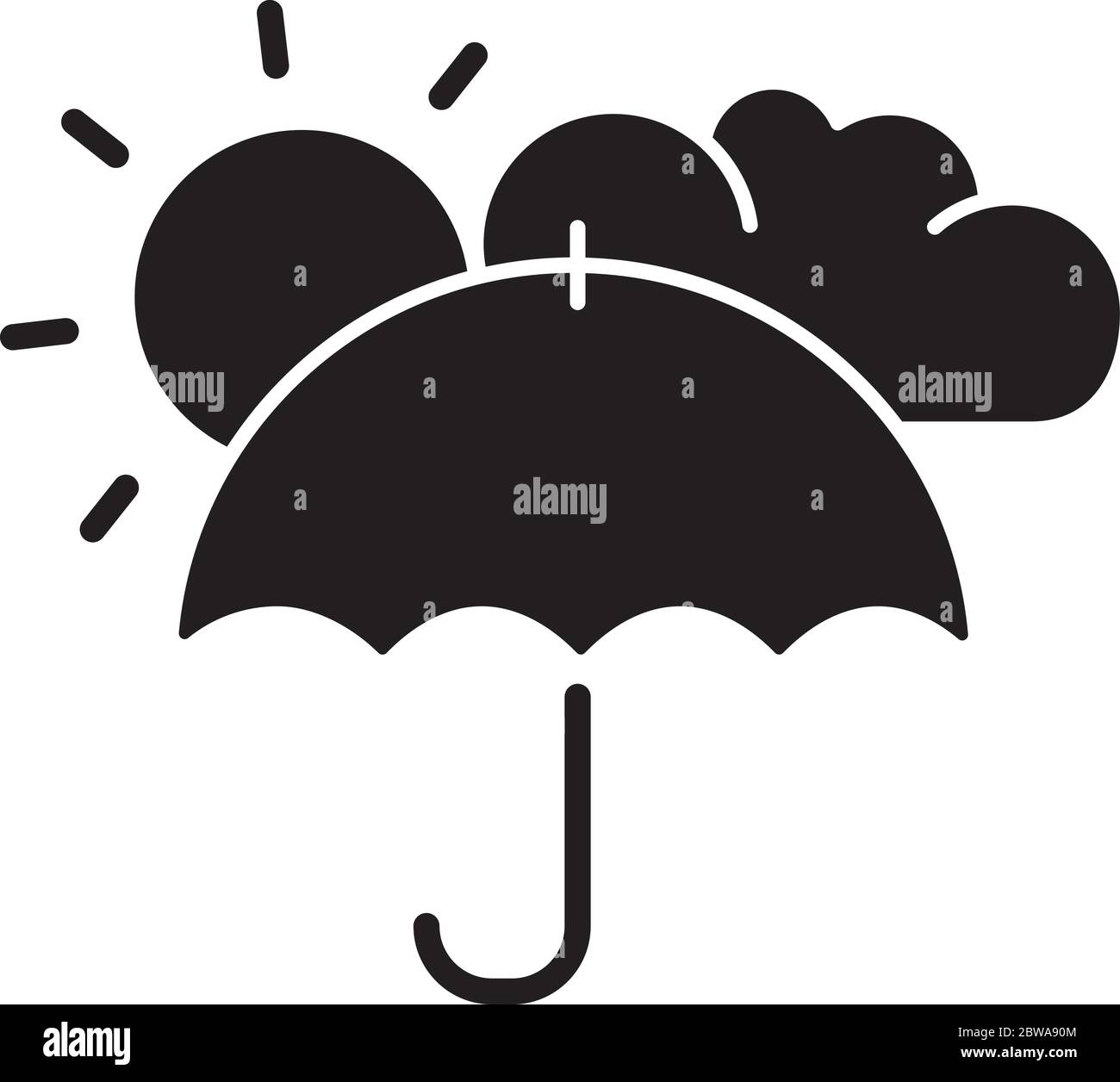 Meteorology black glyph icon Stock Vector Image & Art - Alamy