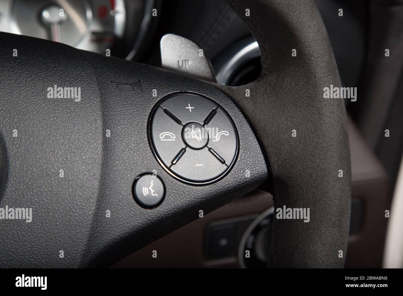 Carbon fibre automatic gears in car Stock Photo Alamy