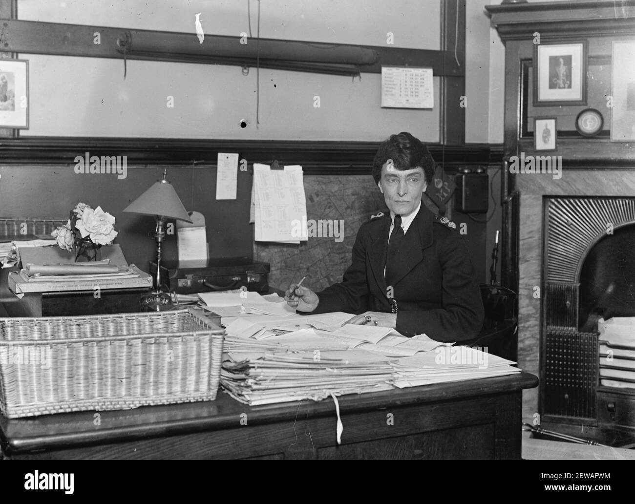 Mrs Stanley , of Scotland Yard Stock Photo