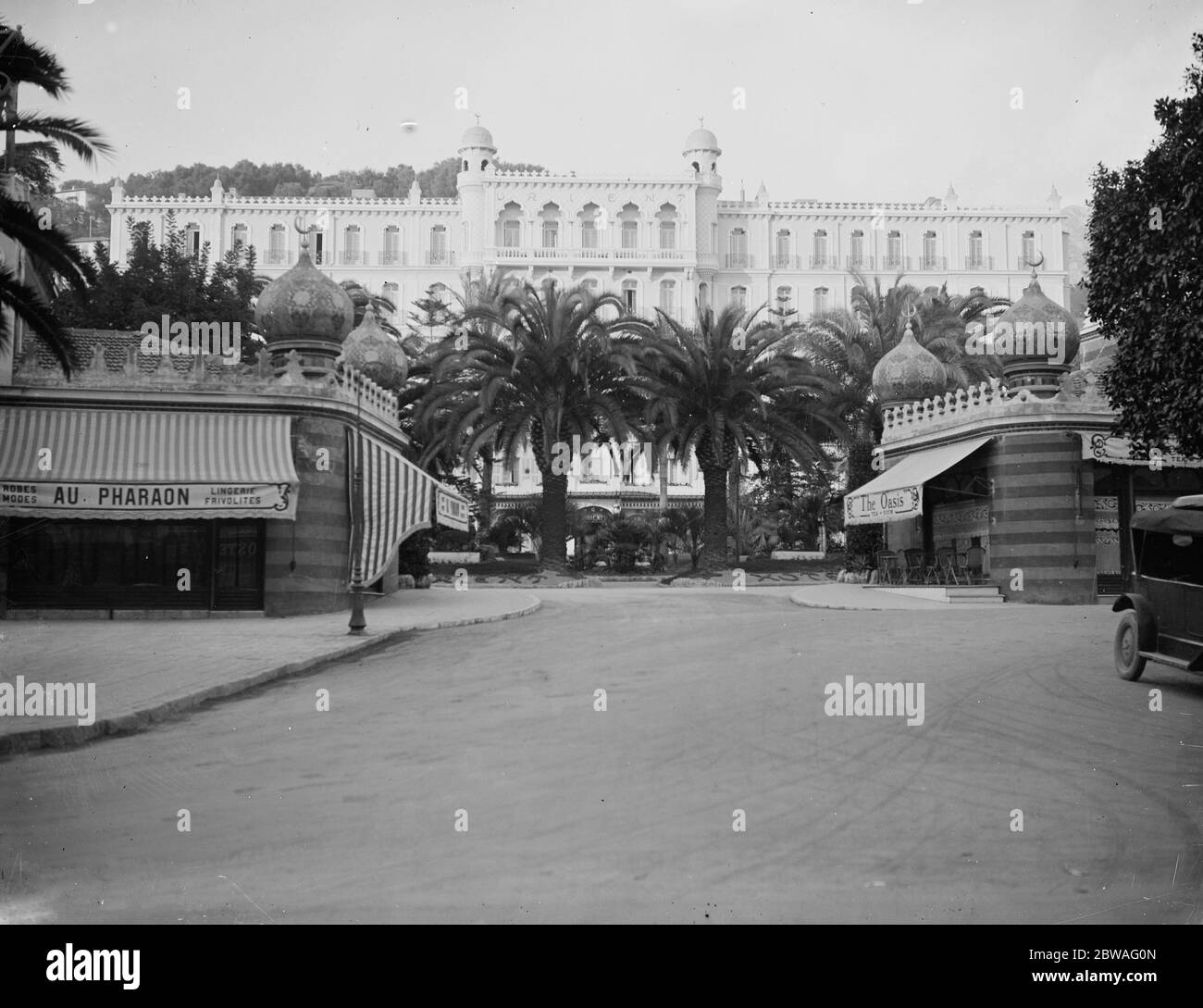 Menton Orient Hotel Stock Photo