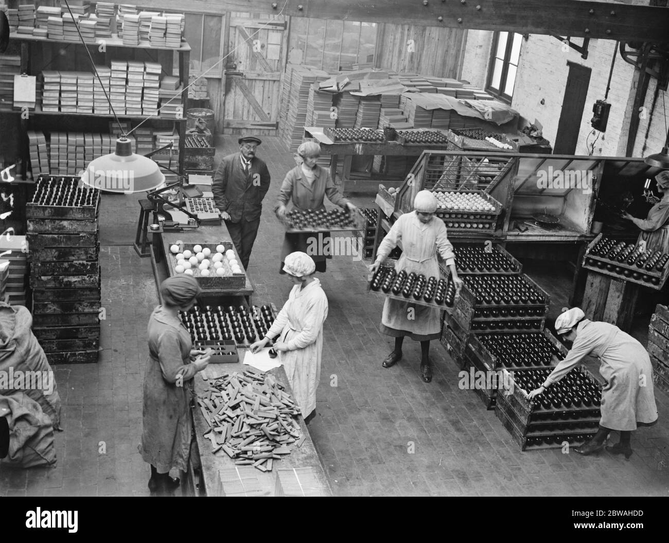 Manufacture of cork balls at Chingford General view of the house 28