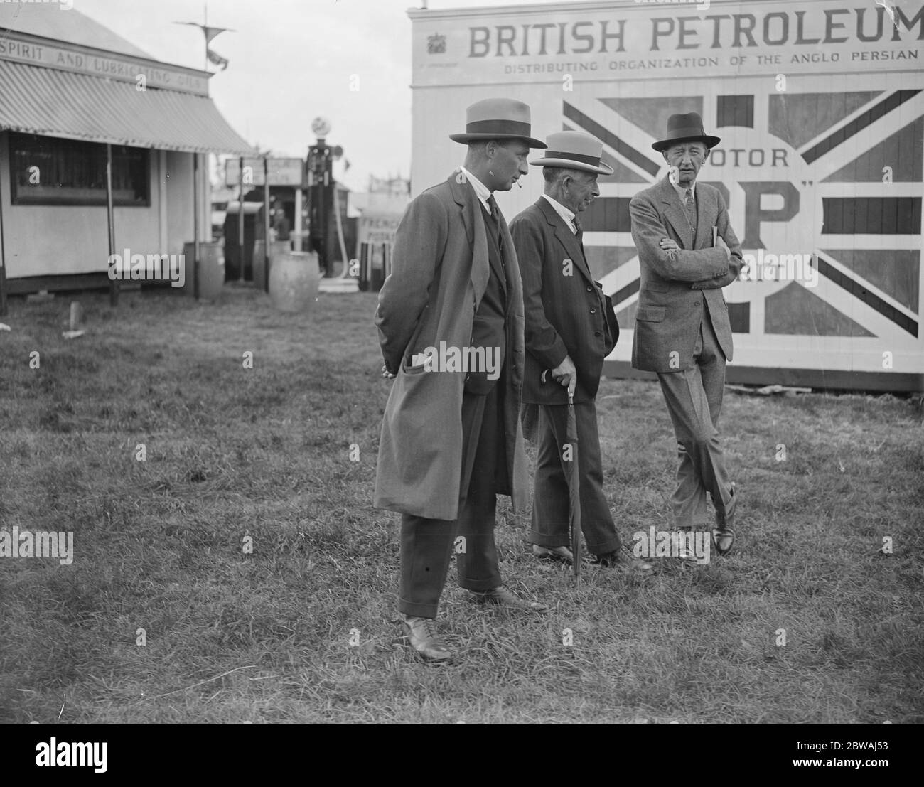 Tunbridge Wells and South East Counties show at Tunbridge Wells The Earl of Guilford ( extreme right ) 1926 Stock Photo