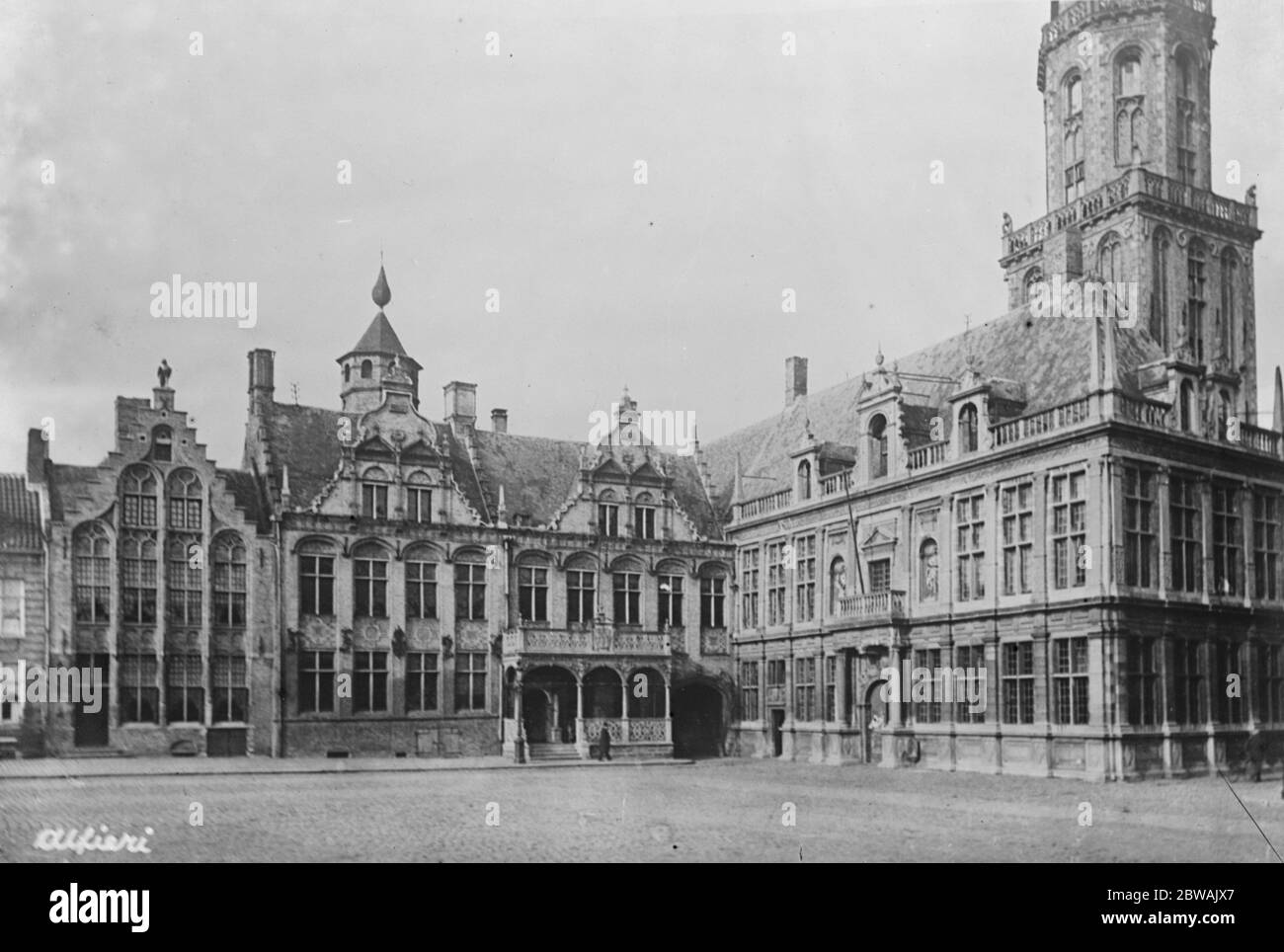 Furnes Le Palais De Justice ( Style Renaissance 1596 - 1612 ) Stock Photo