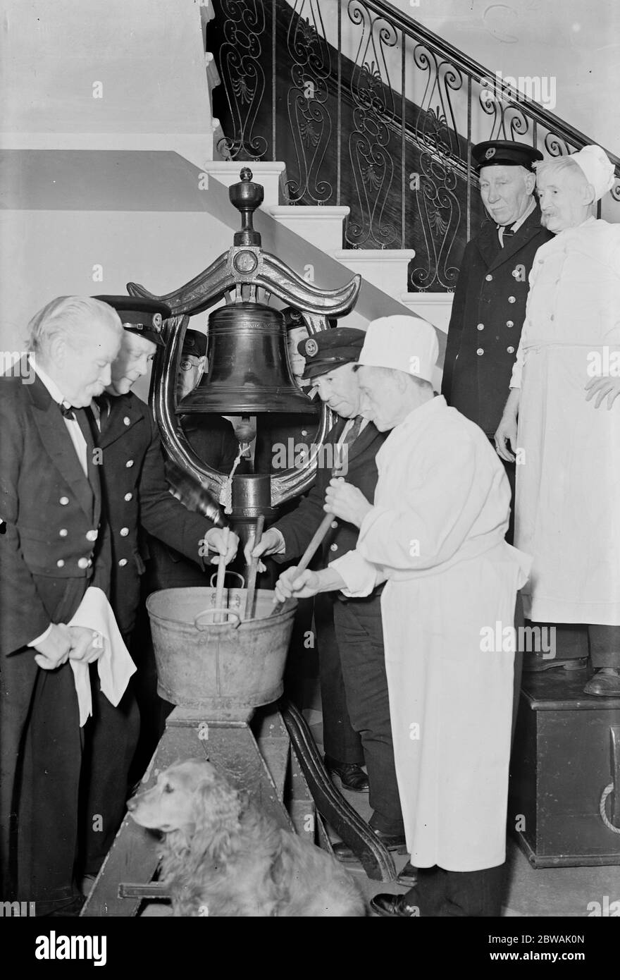 Members of the Royal Alfred home for seamen , in Belvedere , London