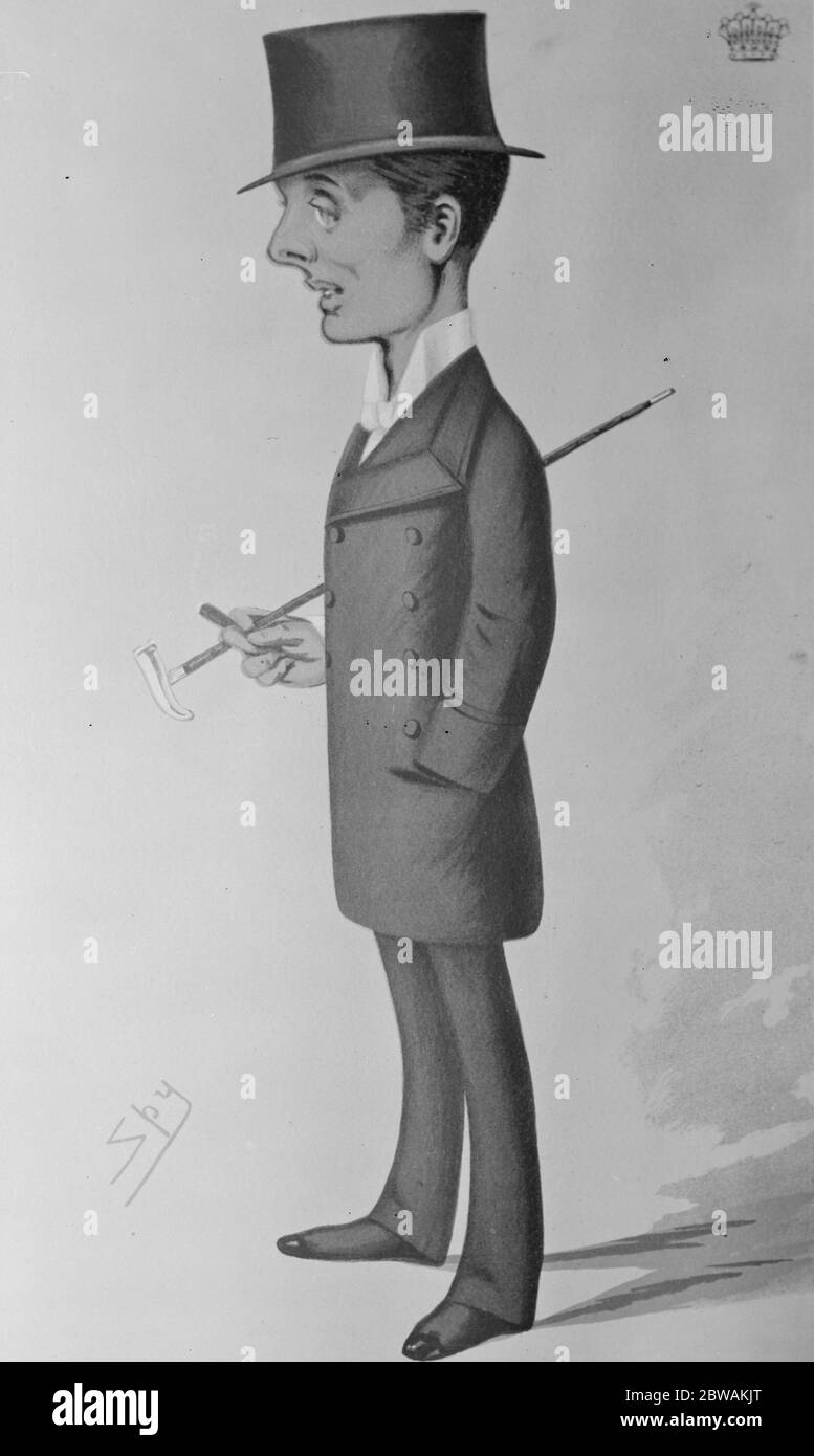 Lord Rosebery - Spy ' s famous cartoon Stock Photo