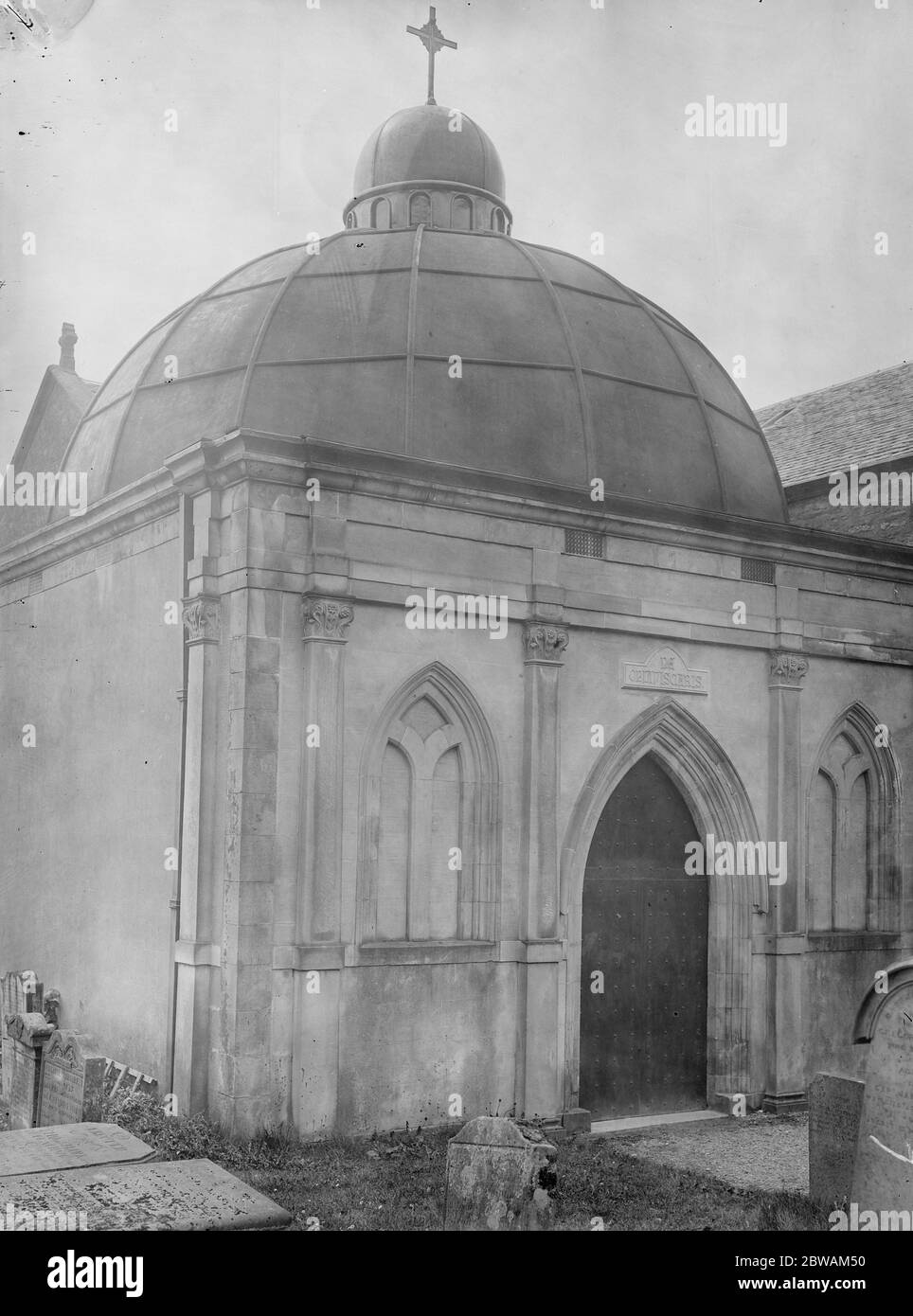 Campbell Mausoleum at Kilmun Stock Photo