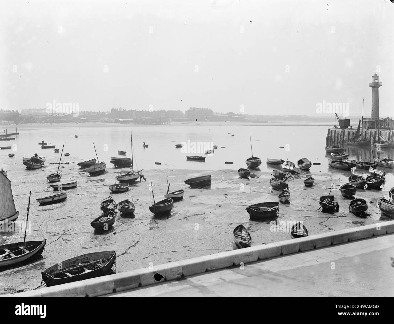 Margate , from the jetty . 1925 Stock Photo