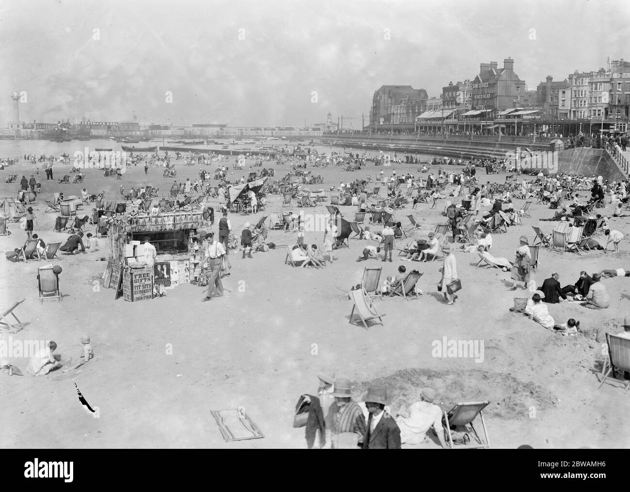 Margate . 27 August 1929 Stock Photo