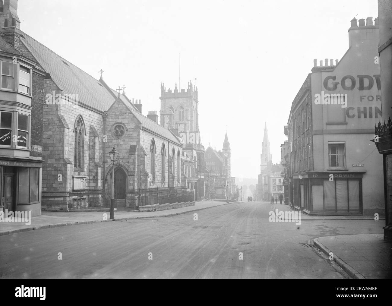Dorchester the county town of Dorset Stock Photo - Alamy