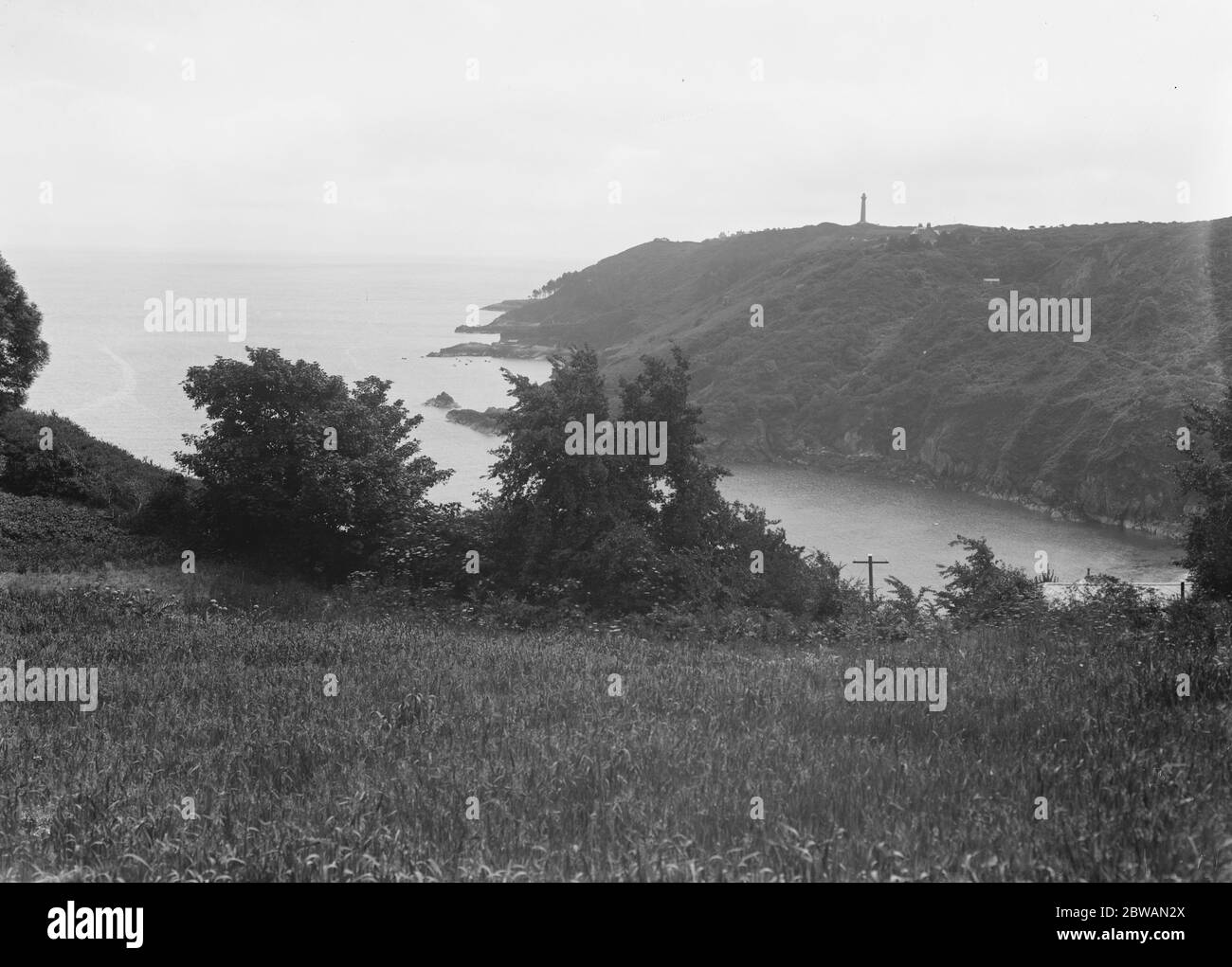 Guernsey , Fermain Bay Stock Photo