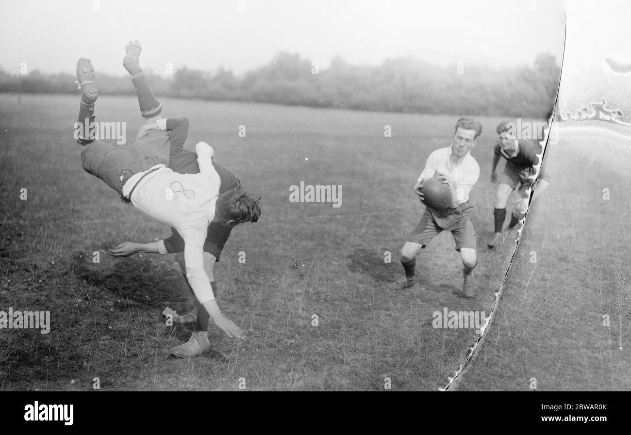 The Opening of the Rugby Season The London Welsh Rugby club 10