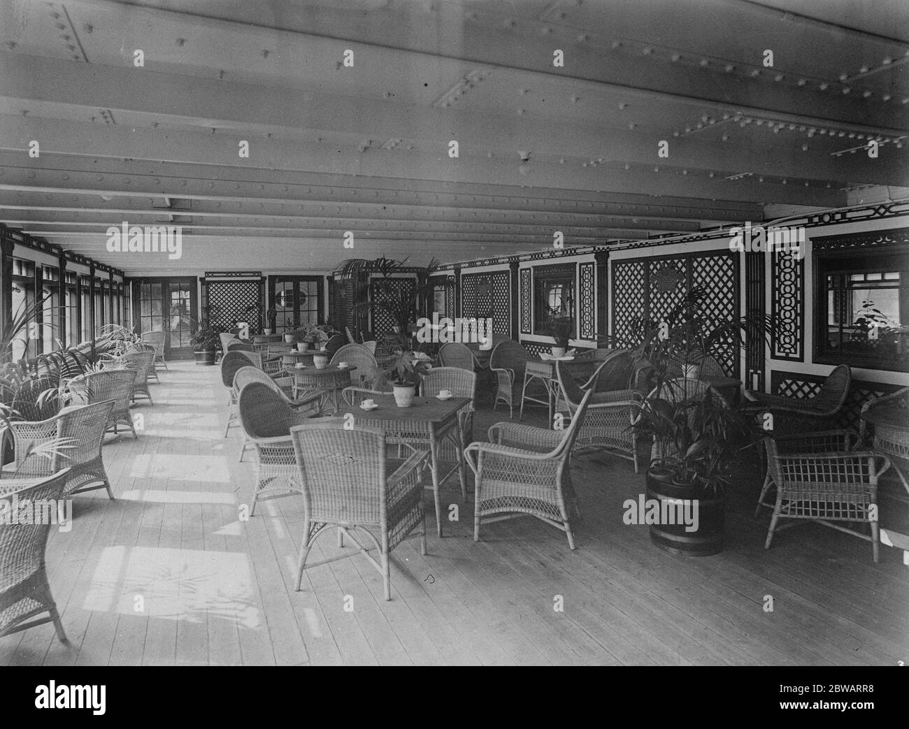 Interior cunard Black and White Stock Photos & Images Alamy