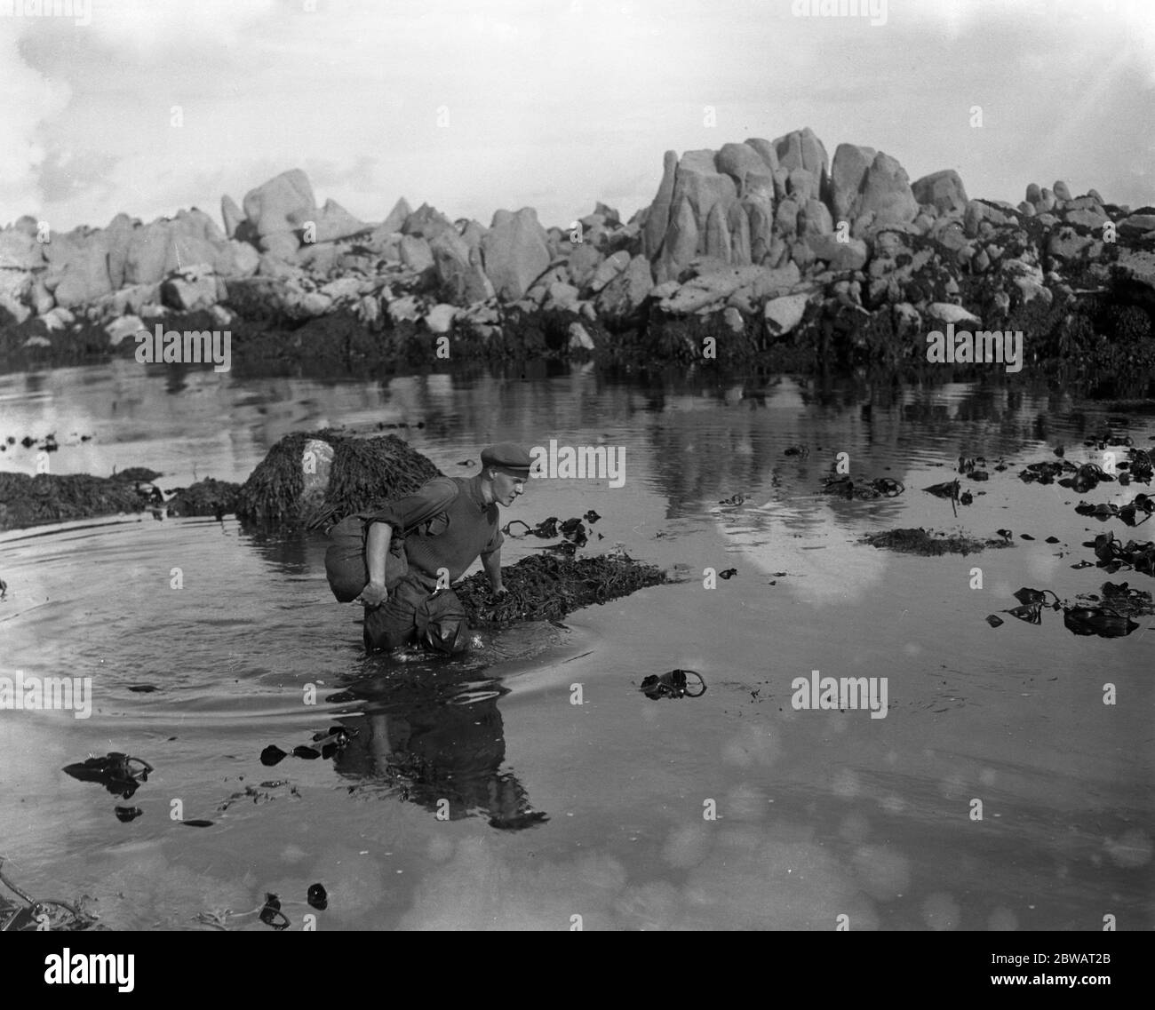 Fisherman makes catch in hi res stock photography and images Alamy