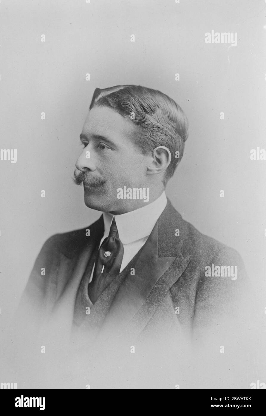 Lord Ronaldshay April 1922 Stock Photo