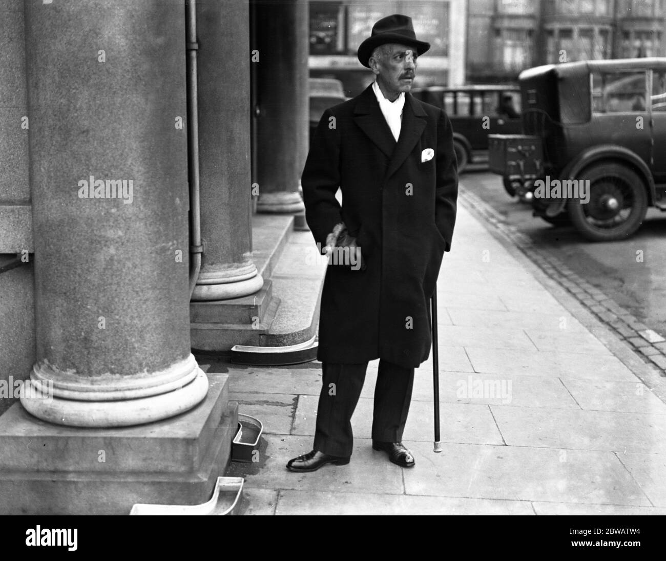 Pictured at Brighton - the Honourable Sir Sidney Greville . 1927 Stock Photo