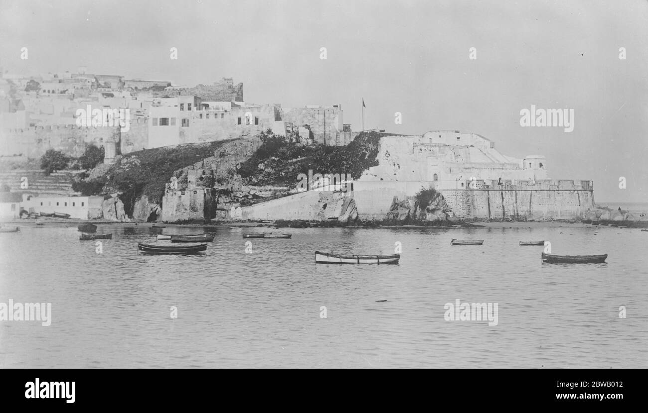 Tangier 5 January 1923 Stock Photo Alamy