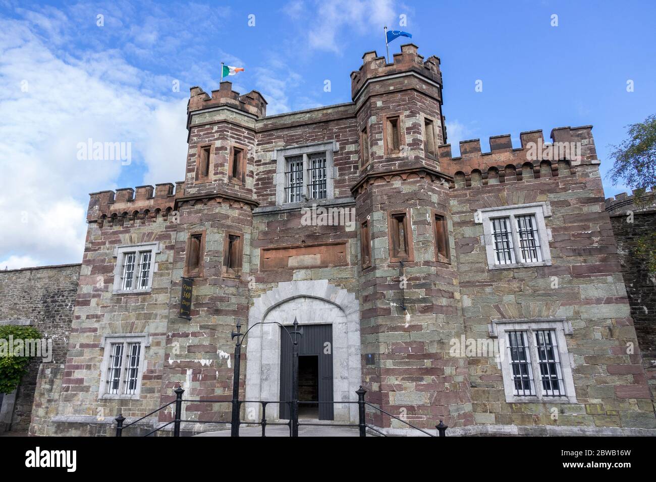 The Cork City Gaol Gatehouse Cork Ireland Built In 1806 Stock Photo