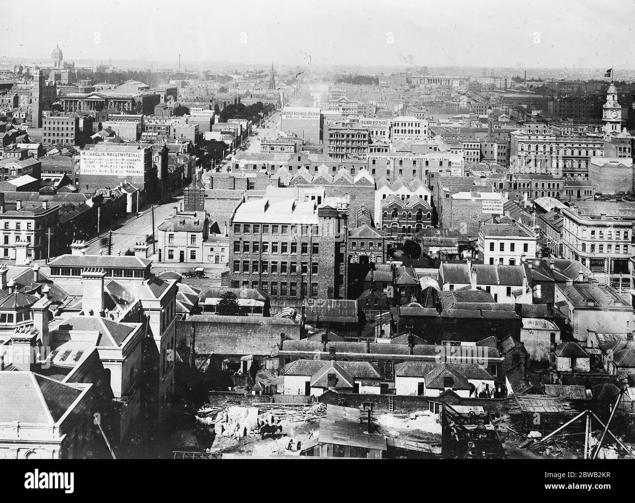 Melbourne , Australia 26 March 1920 Stock Photo - Alamy