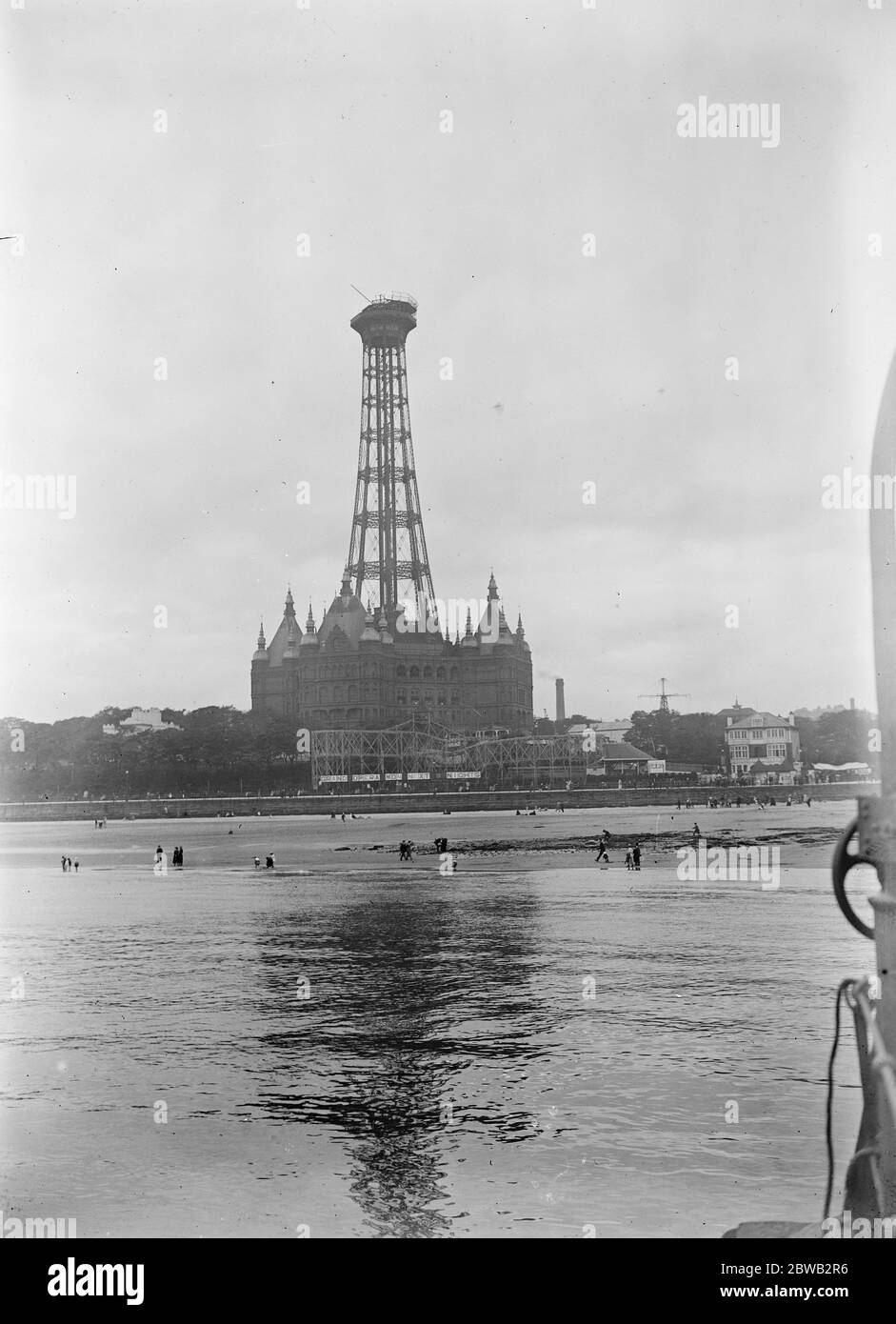 New Brighton Tower at New Brighton on the Wirral Peninsula in