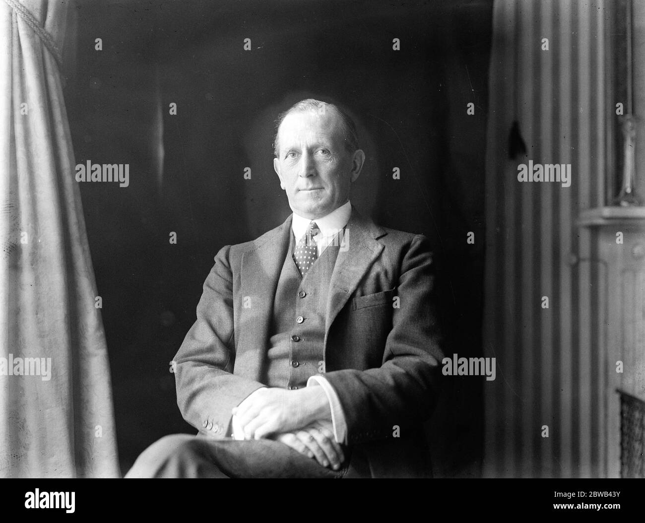 Duke of York 's New Equerry Captain Basil Vernon Brooke , Royal Navy ( retired ) to be Comptroller and Equerry to the Duke of York 7 March 1924 Stock Photo