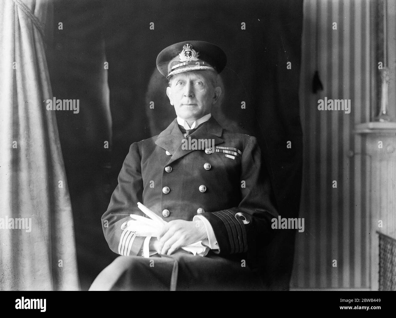 Duke of York 's New Equerry Captain Basil Vernon Brooke , Royal Navy ( retired ) to be Comptroller and Equerry to the Duke of York 7 March 1924 Stock Photo