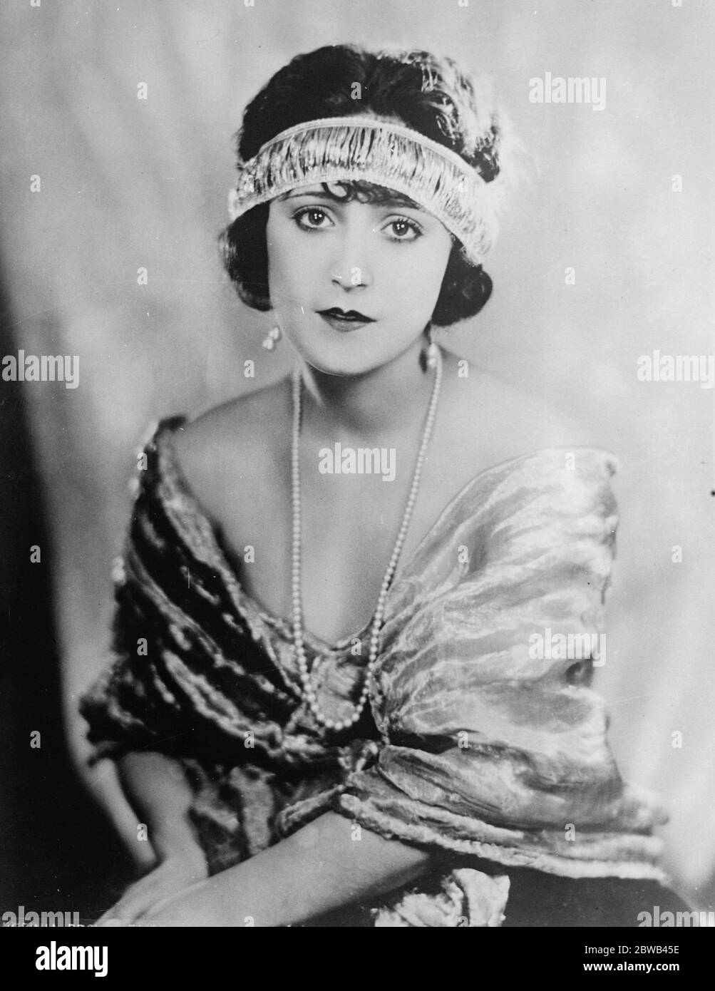 Virginia Browne Faire , film actress 1924 Stock Photo