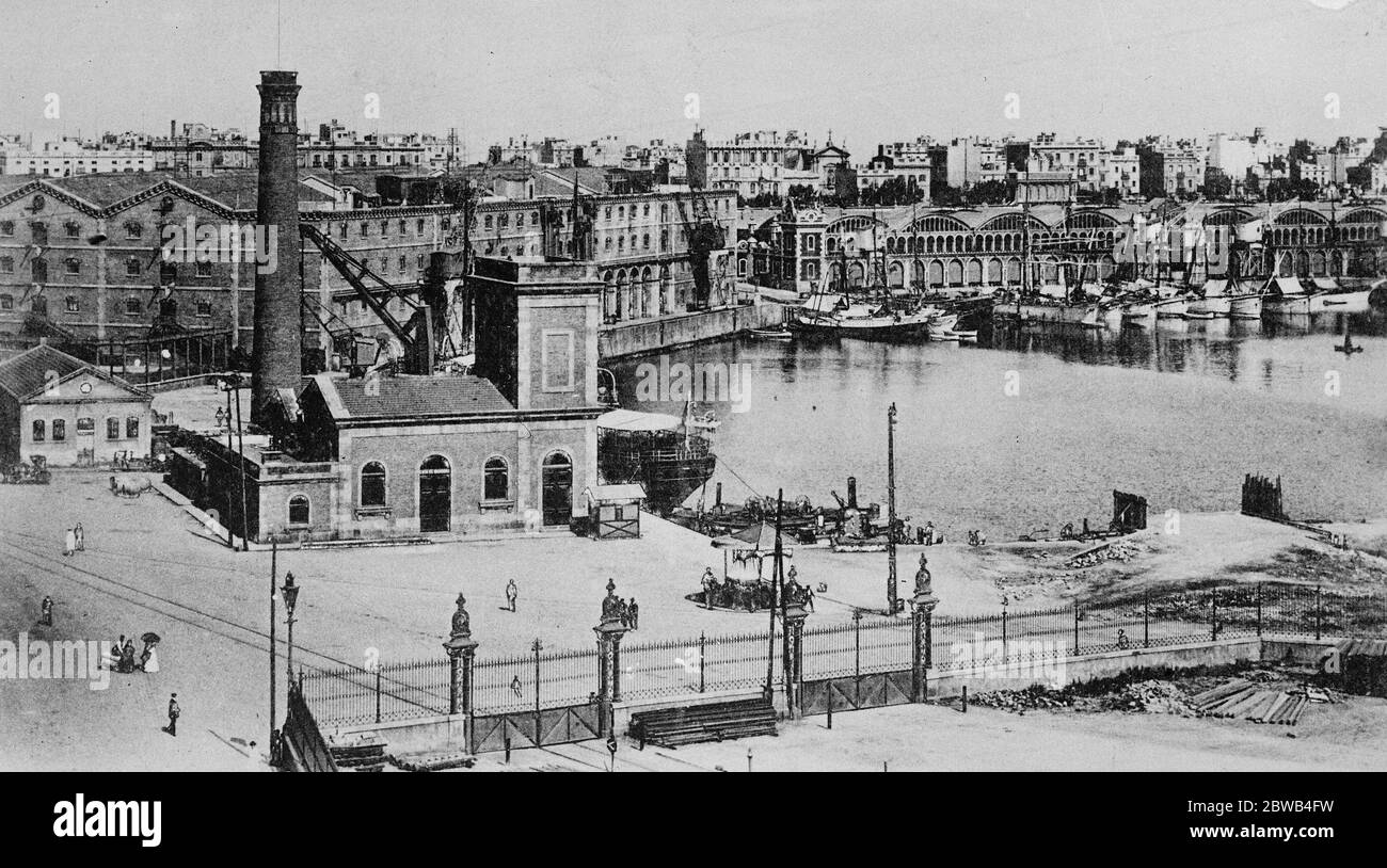 Famous Spanish engineering works and dockyards taken over by Krupps