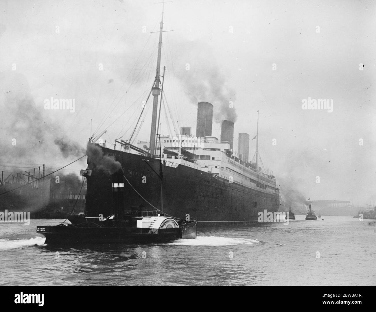 To take the Prince of Wales across the Atlantic . A striking and ...