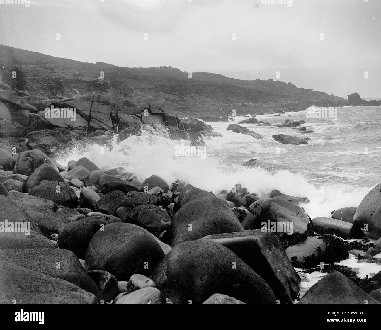 Peninnis Head , St Mary ' s , Isles of Scilly . Early 20th century Stock Photo