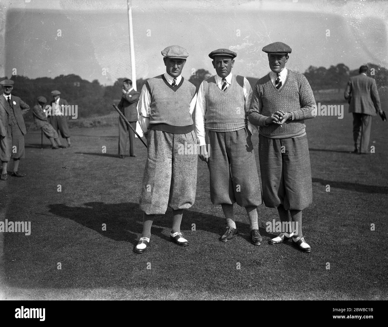 Ryder Cup team at Leatherhead Golf Club . R A E R and C A