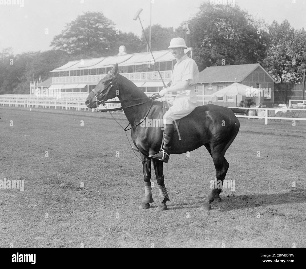 Polo at Hurlingham Club London Lord St Albridge 7 June 1920