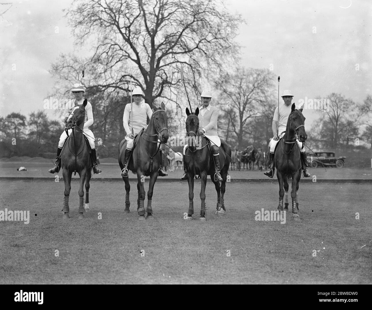 Ranelagh Polo club - The Buccanners - left to right , Mr Whitbread ...
