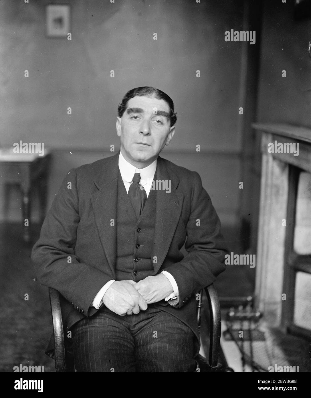 Mr H H Slesser , who may be Solicitor General in the new Government . 14 January 1924 Stock Photo