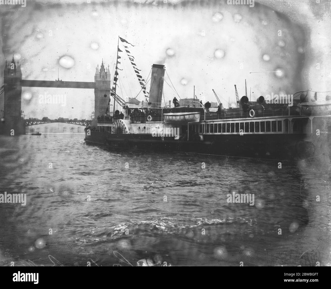 SS London Belle June 1924 Stock Photo