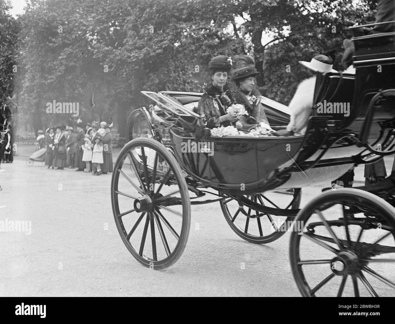 Queen Alexandra Alexandra Day 21 June 1916 Stock Photo