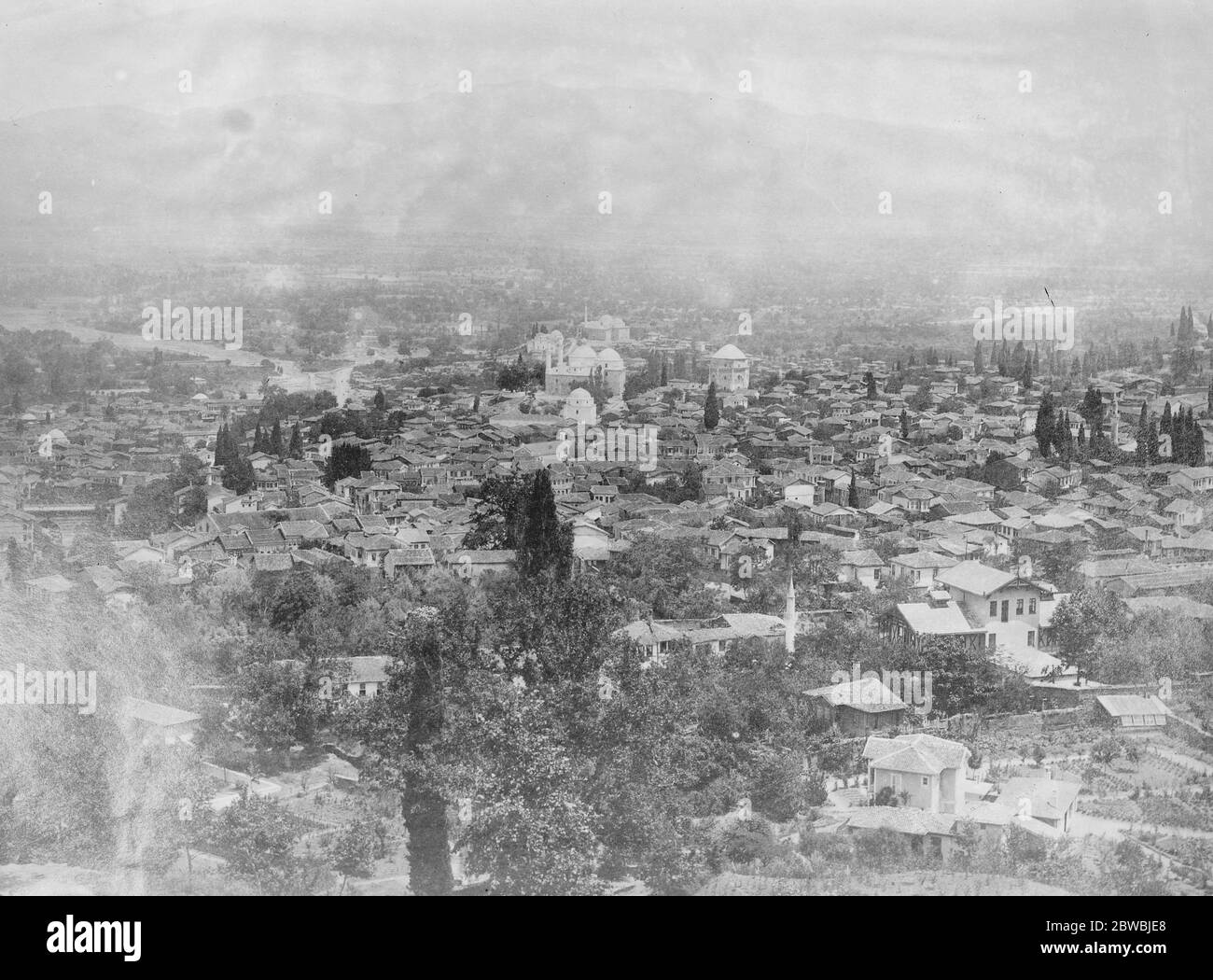 Broussa in Turkey 19 September 1922 Stock Photo