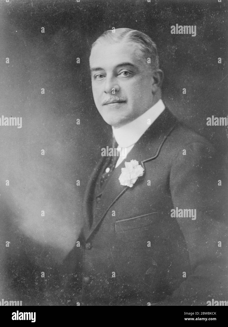 To attend the Ex Kaiser ' s wedding Prince Max Fgon , Zu Furstenburg , the Kaisers friend , who will attend the wedding ceremony  1 November 1922 Stock Photo